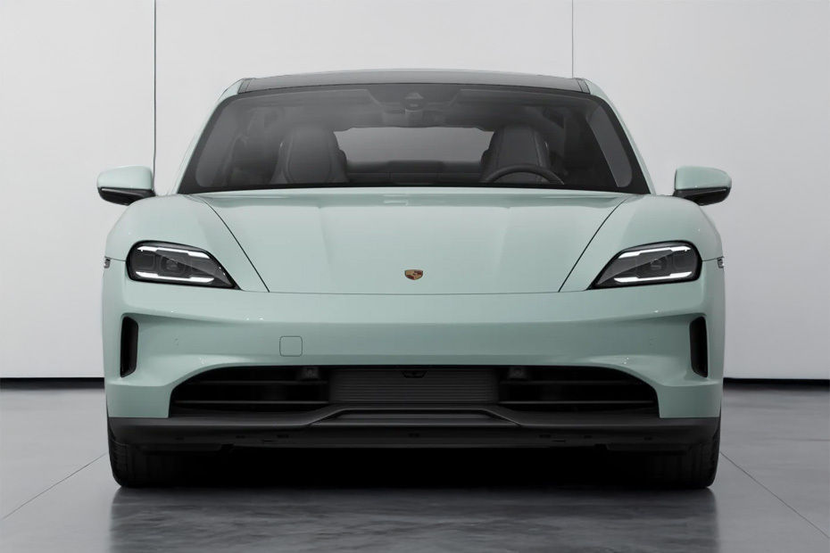 Full Front View of Taycan