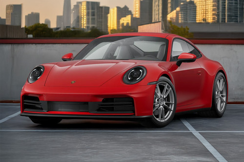 911 Front angle low view