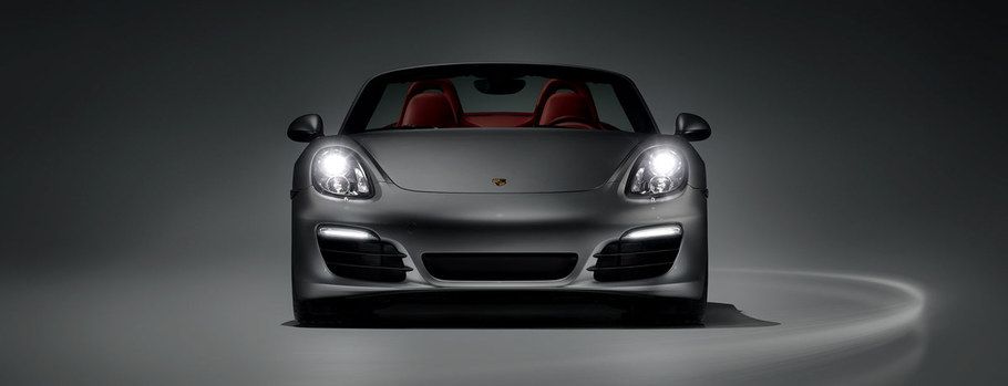 Full Front View of Boxster