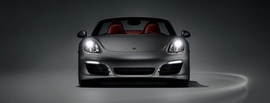 Full Front View of Boxster