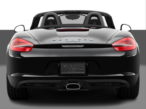 Full Rear View of Porsche Boxster