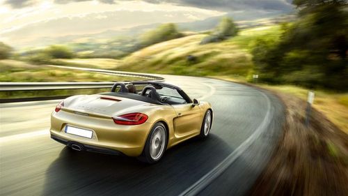 Boxster Rear angle view