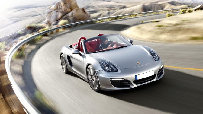 Porsche Boxster S Front Medium View