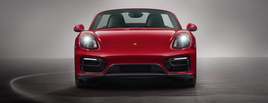 Full Front View of Boxster GTS