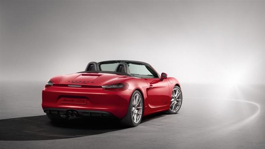 Boxster GTS Rear angle view
