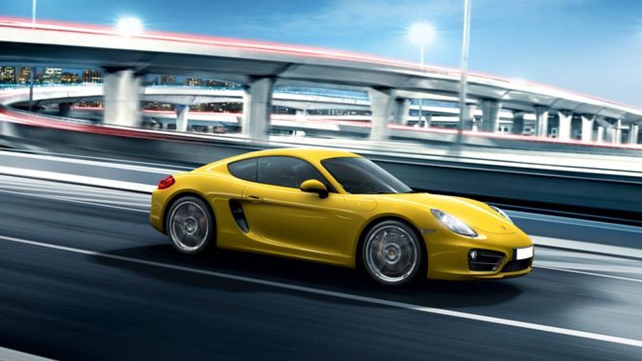 Cayman S Side view