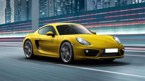 Porsche Cayman S Front Medium View