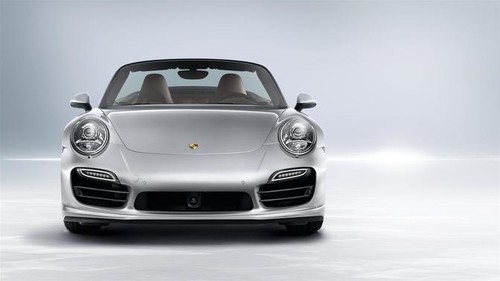 Full Front View of 911 Turbo Cabriolet