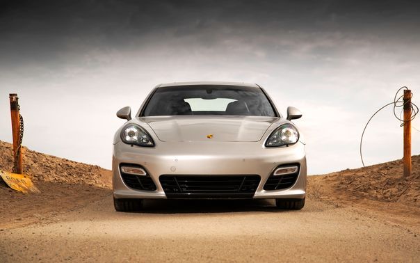 Full Front View of Panamera GTS