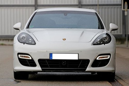 Full Front View of Panamera Turbo S