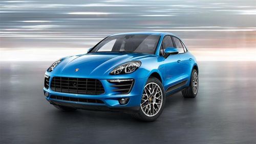 Porsche Macan S Front Angle High View