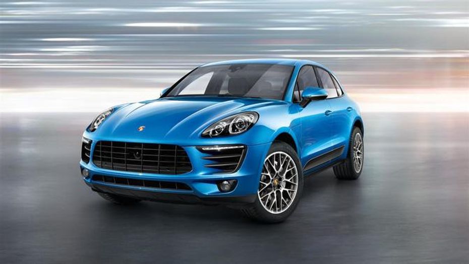 Porsche Macan S Front Angle High View
