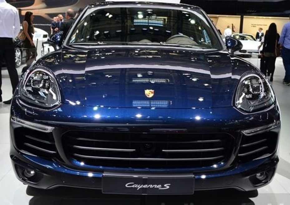 Full Front View of Cayenne S Diesel