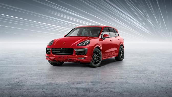 Porsche Cayenne GTS Front Angle High View