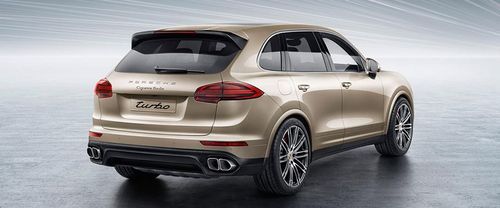Cayenne Turbo Side view