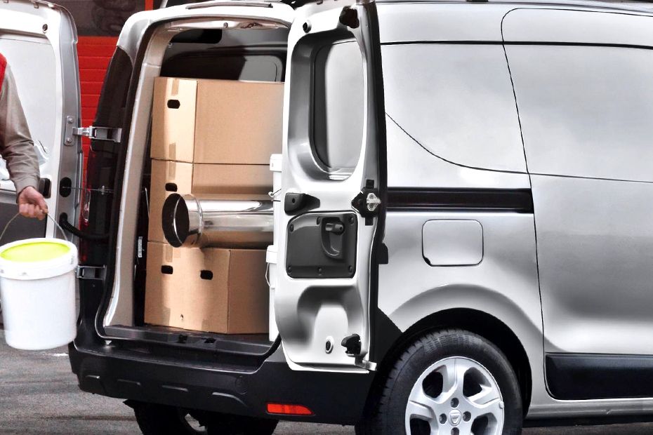 Trunk Open Closer View of Dokker Van