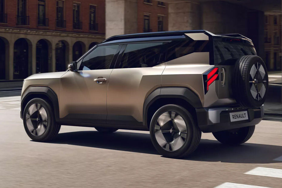 Rear Cross Side View of Renault Bridger
