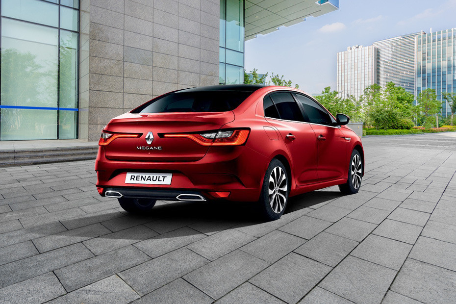 Megane Rear angle view