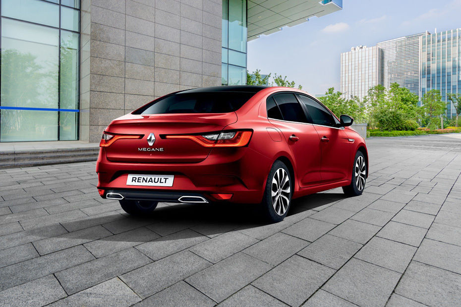 Megane Rear angle view