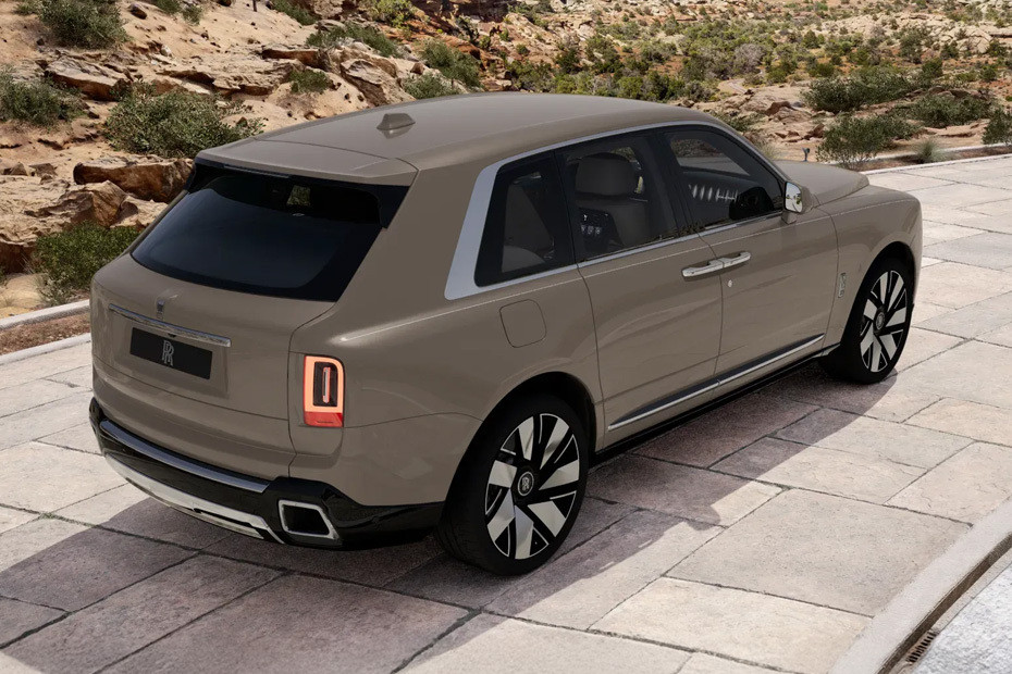 Cullinan Rear angle view