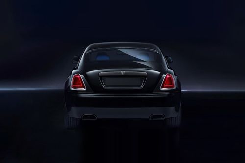 Full Rear View of Rolls Royce Wraith