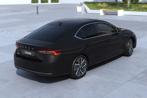 Octavia Rear angle view