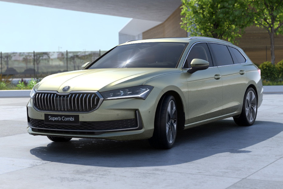 Superb Wagon Front angle low view