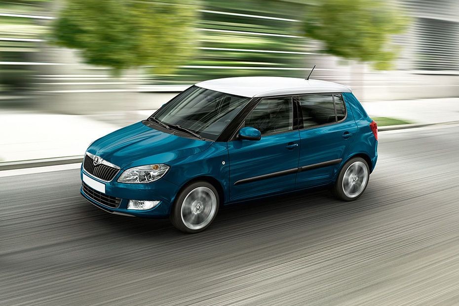 Fabia Front angle low view