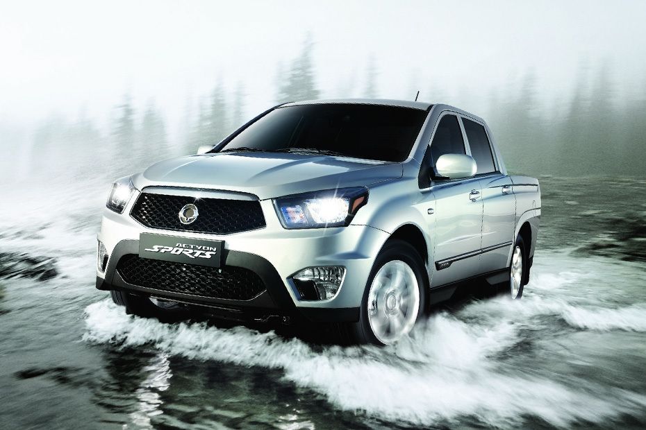 Ssangyong Actyon Sport Front Angle High View