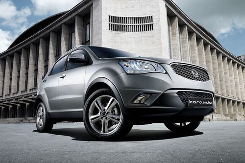 Ssangyong Korando Front Medium View