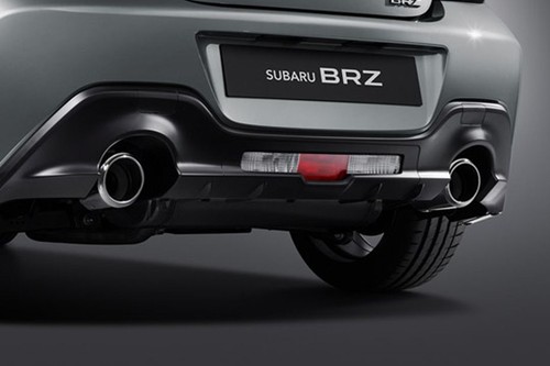 Exhaust Pipe of Subaru BRZ