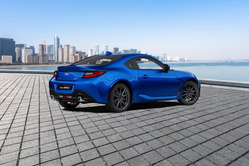 BRZ Rear angle view