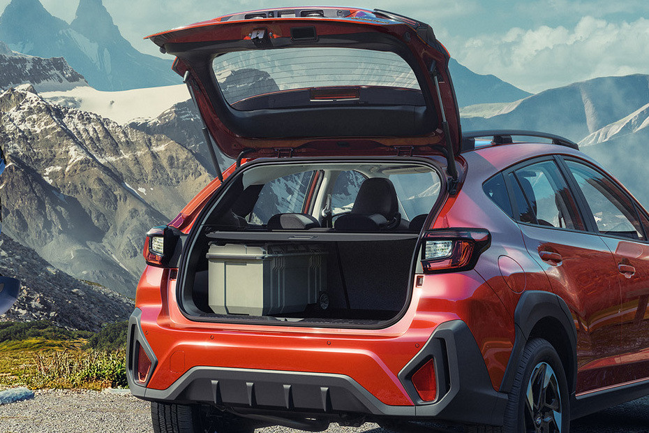 Trunk Open Closer View of Crosstrek