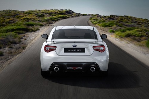 Full Rear View of Subaru BRZ (2013-2021)