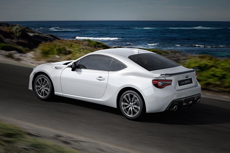 Rear Cross Side View of Subaru BRZ (2013-2021)