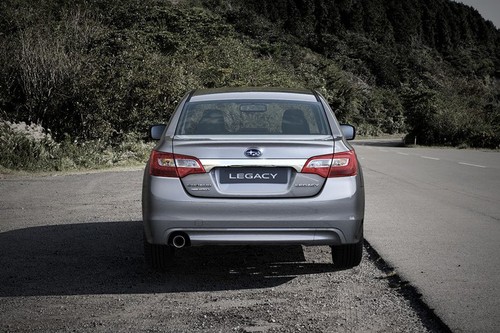 Full Rear View of Subaru Legacy