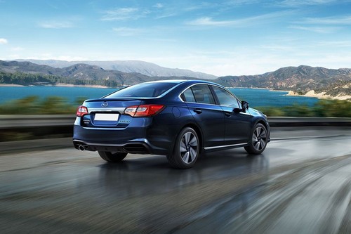 Legacy Rear angle view