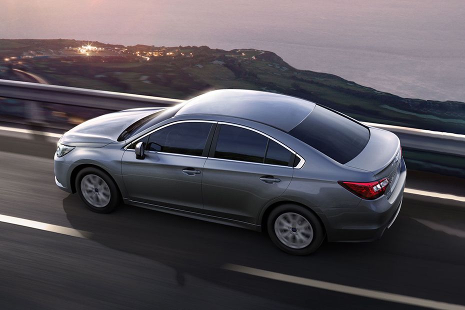 Rear Cross Side View of Subaru Legacy