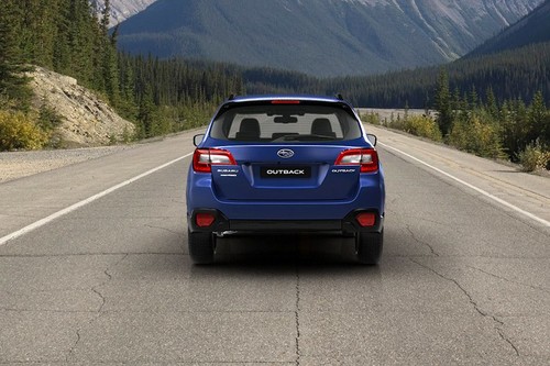Full Rear View of Subaru Outback (2012-2021)