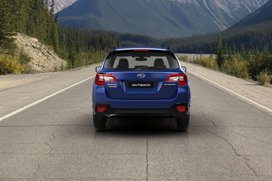 Full Rear View of Subaru Outback (2012-2021)