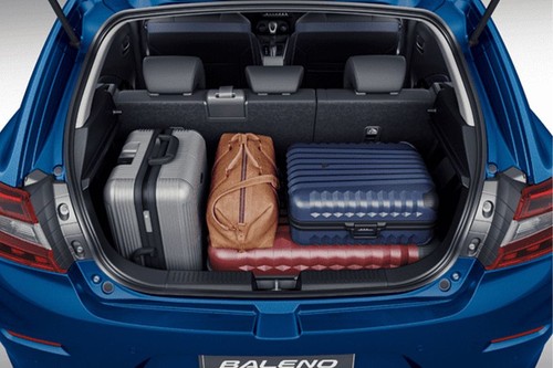 Trunk Open Closer View of Baleno