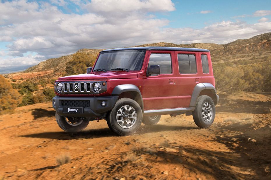 Jimny 5 Door Front angle low view