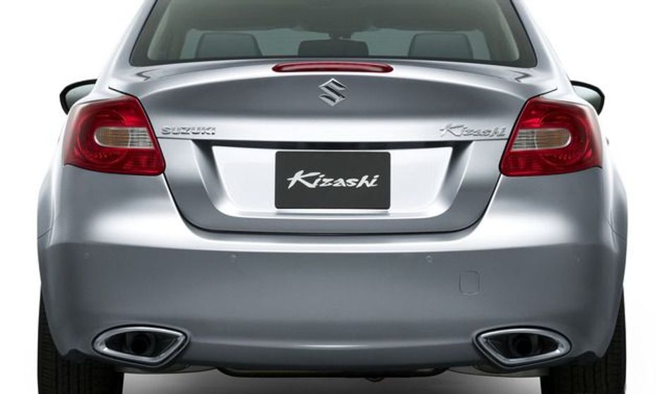 Full Rear View of Suzuki Kizashi