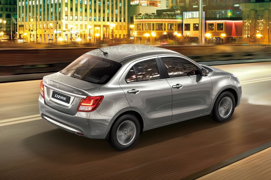 Dzire (2021-2024) Rear angle view