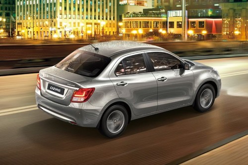Dzire (2021-2024) Rear angle view