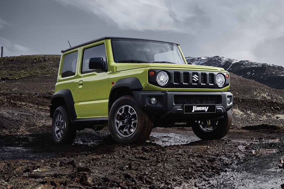 Jimny Front angle low view