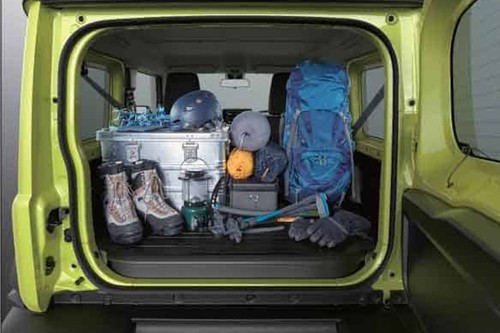 Trunk Open Closer View of Jimny