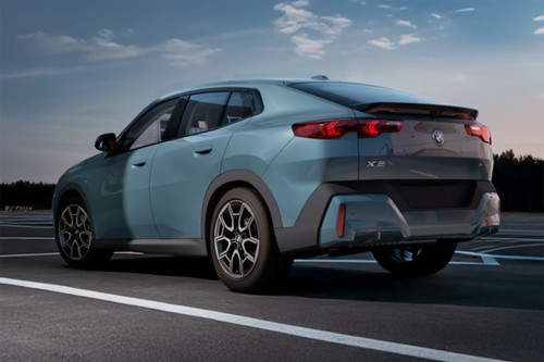 Rear Cross Side View of BMW X2