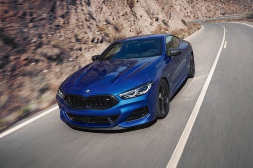 8 Series Coupe Front angle low view