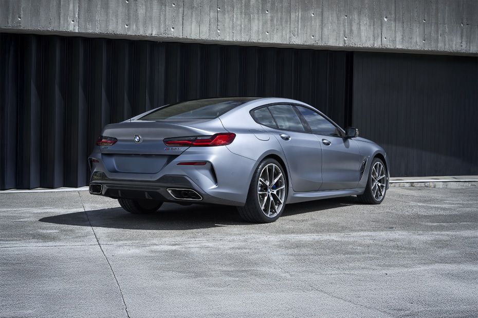 8 Series Gran Coupe Rear angle view
